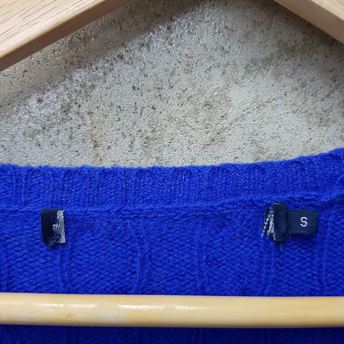 랄프로렌 브이넥 니트 파랑 S사이즈  상품이미지3