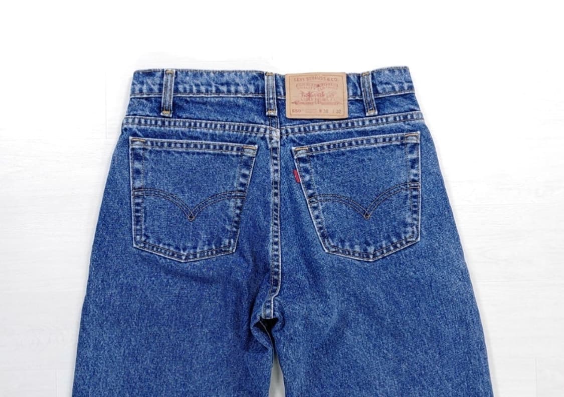 90년대 리바이스 550 청바지 30인치 W30 L32 상품이미지6