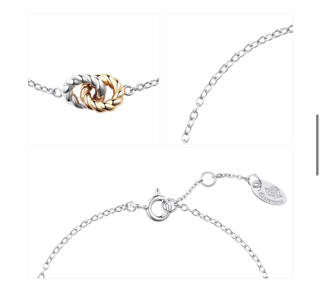 로즈몽 팔찌 / 925은팔찌 / 로즈몽 / 로즈몽 은팔찌 / 팔찌 상품이미지2