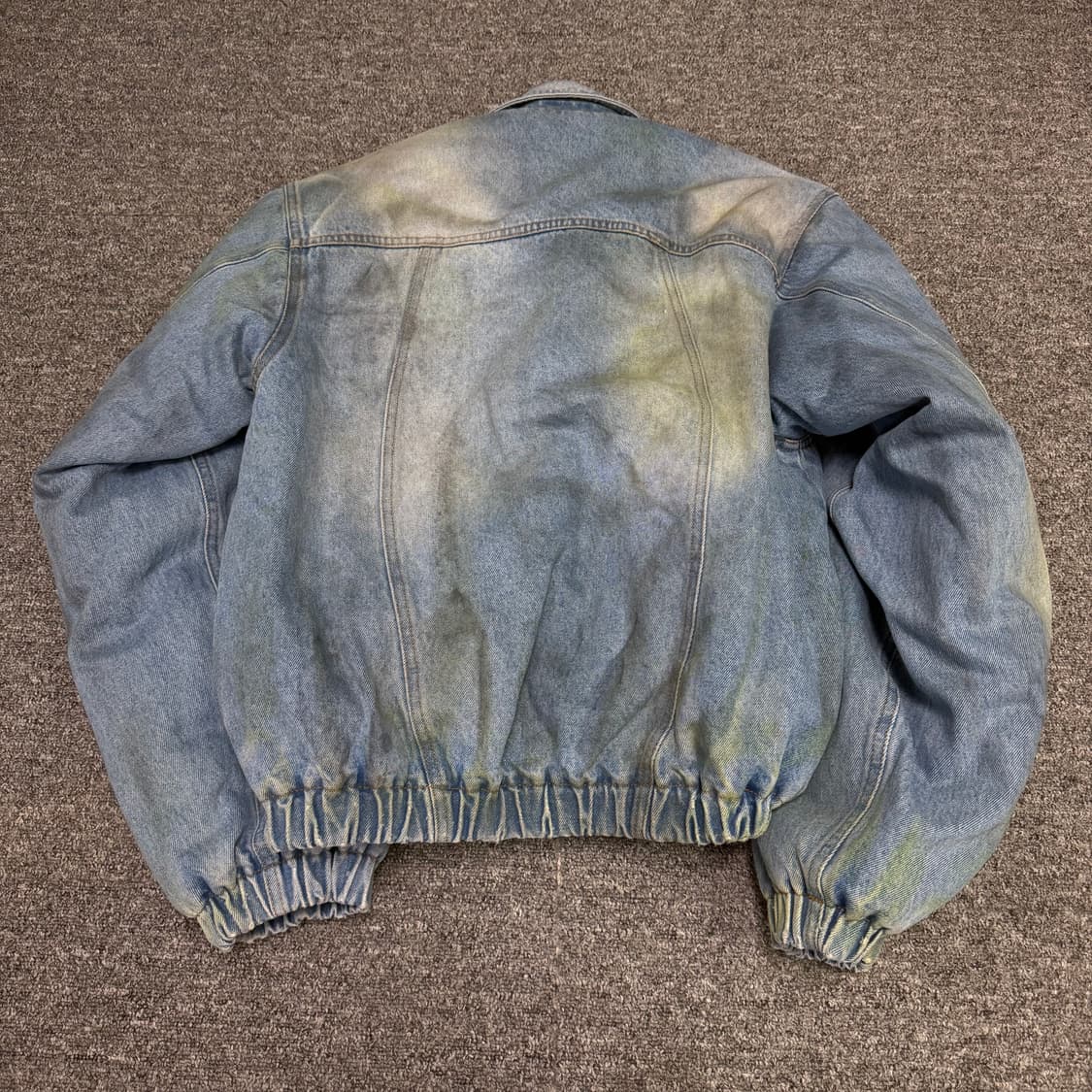 EGONLAB 데님 봄버 자켓 L 상품이미지4