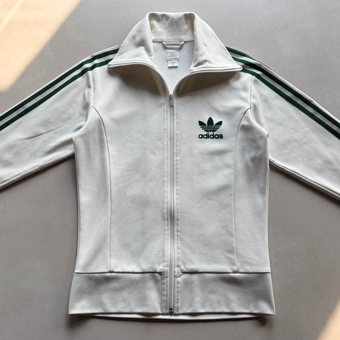 [M]아디다스 유로파 흰초 화이트 그린 트랙탑 져지 상품이미지3