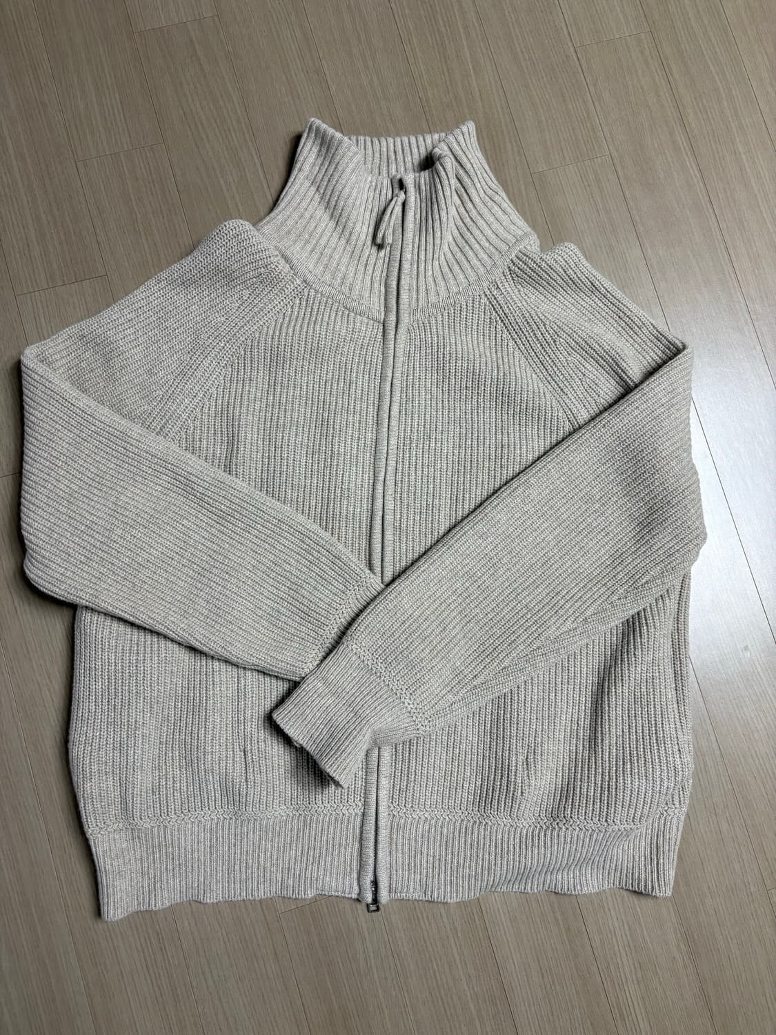 아웃스탠딩 집업니트 상품이미지2