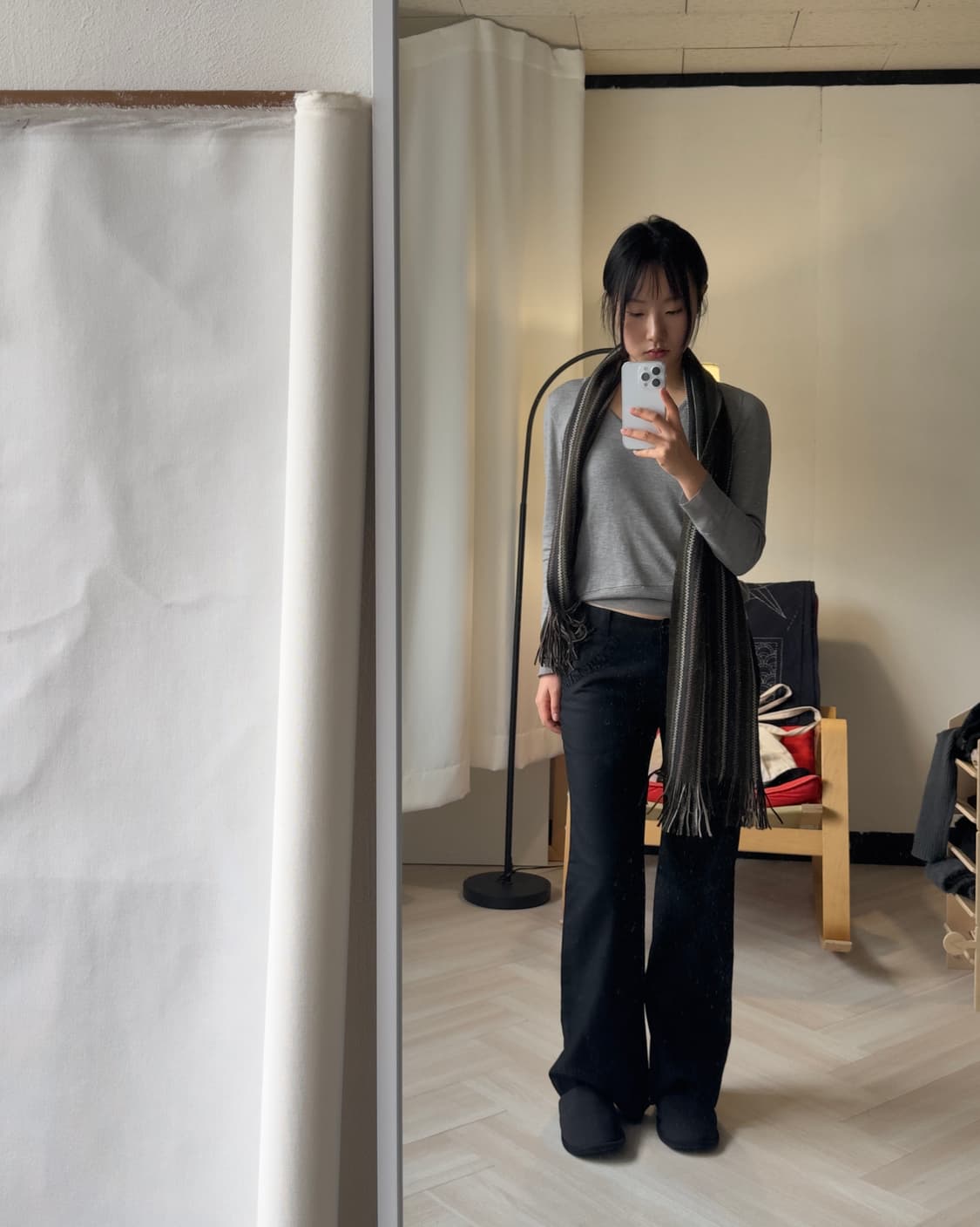 [MORGAN] shirring detail slacks pants 상품이미지2