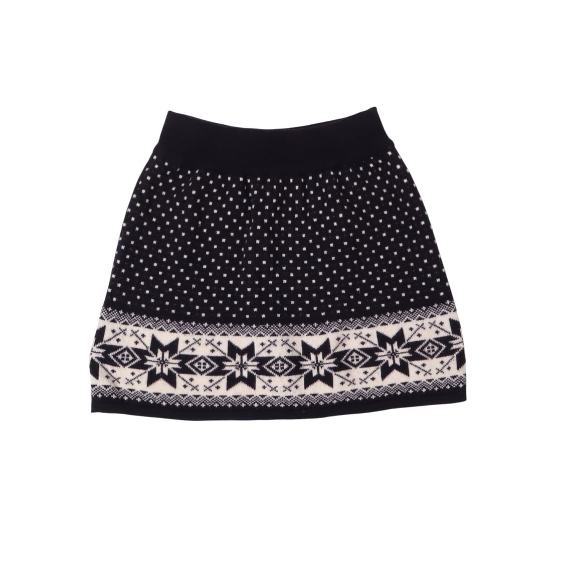 라코스테 스노우플레이크 울 니트 스커트 상품이미지4