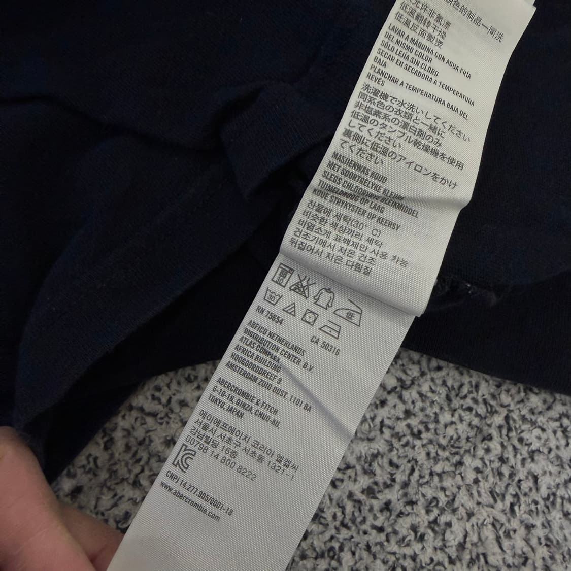 S 홀리스터 여성 롱슬립 긴팔티 0127H1 상품이미지5