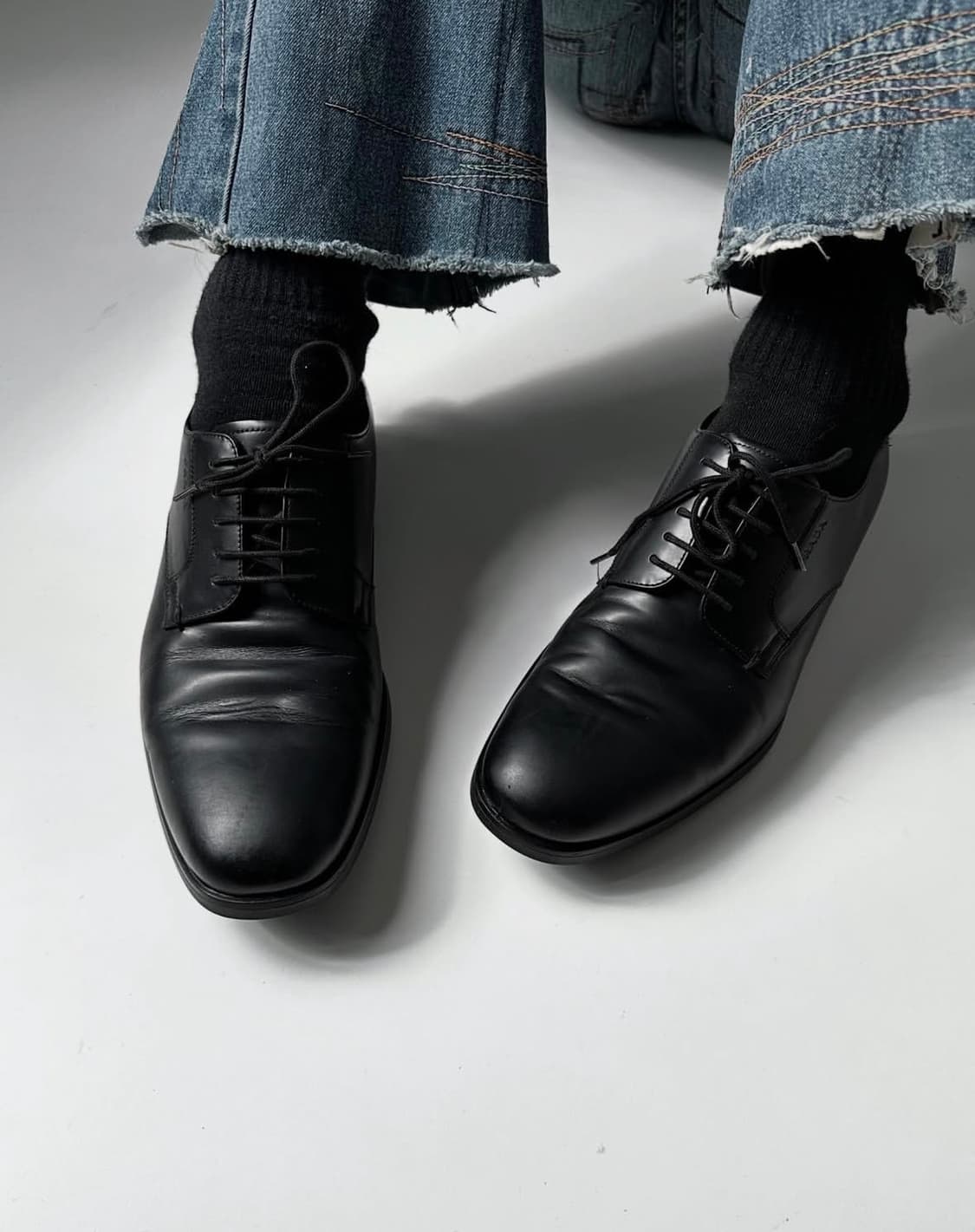 프라다 더비 슈즈 상품이미지1