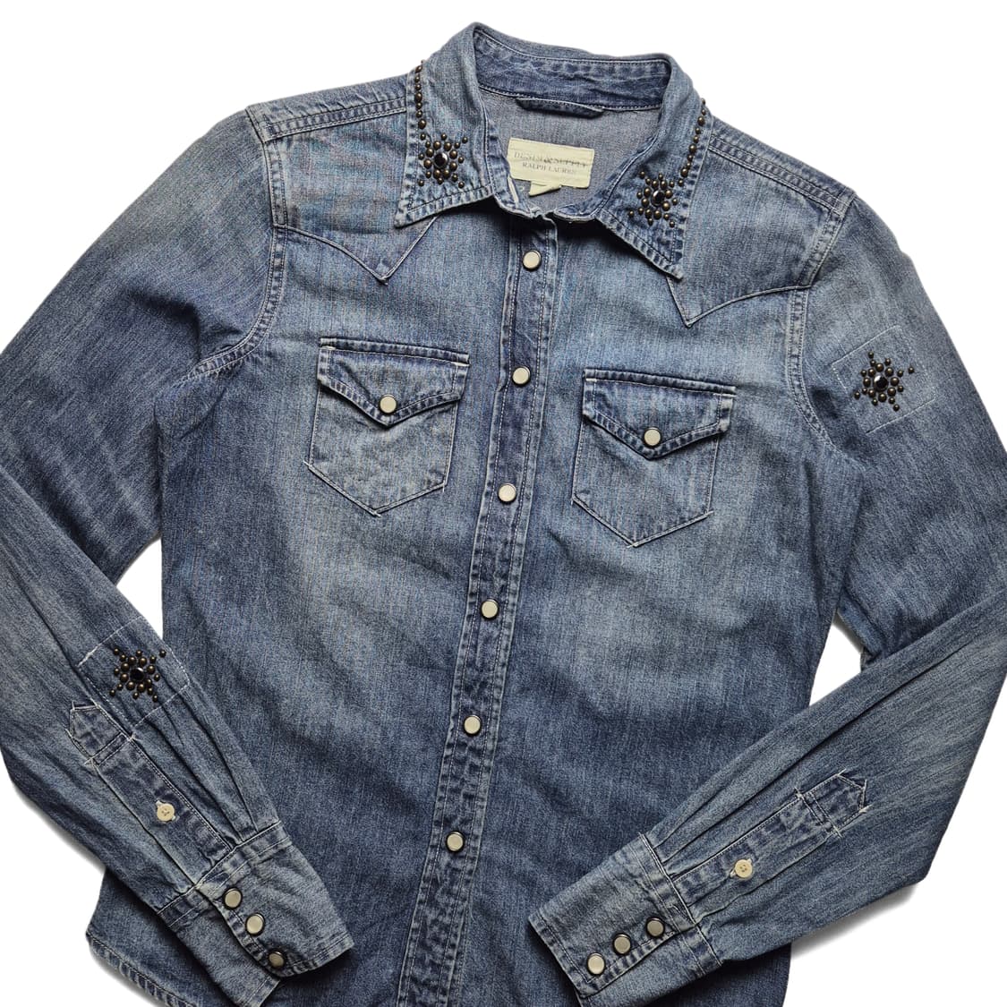 [XS] 폴로 데님앤서플라이 웨스턴 데님셔츠 상품이미지1