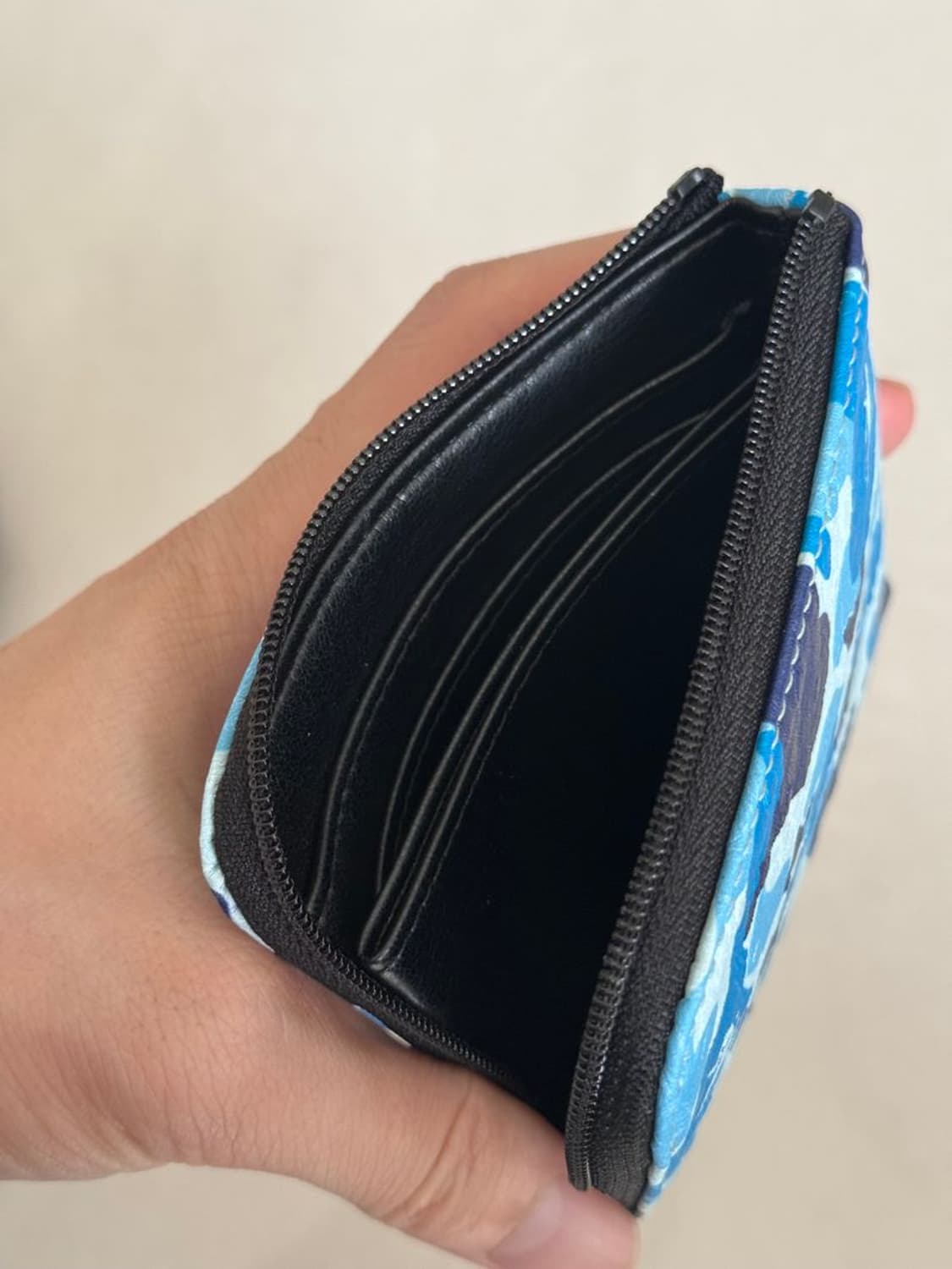 CAMO MINI ZIPPED WALLET  카모 미니 지퍼 지갑 상품이미지4