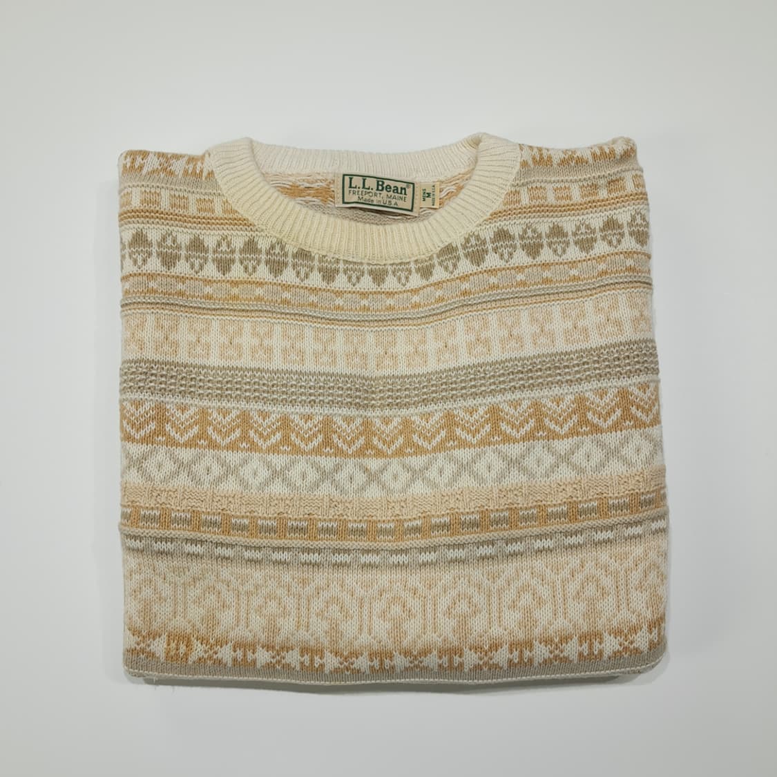 CL080 M 엘엘빈 미국판 페어아일 니트 상품이미지7