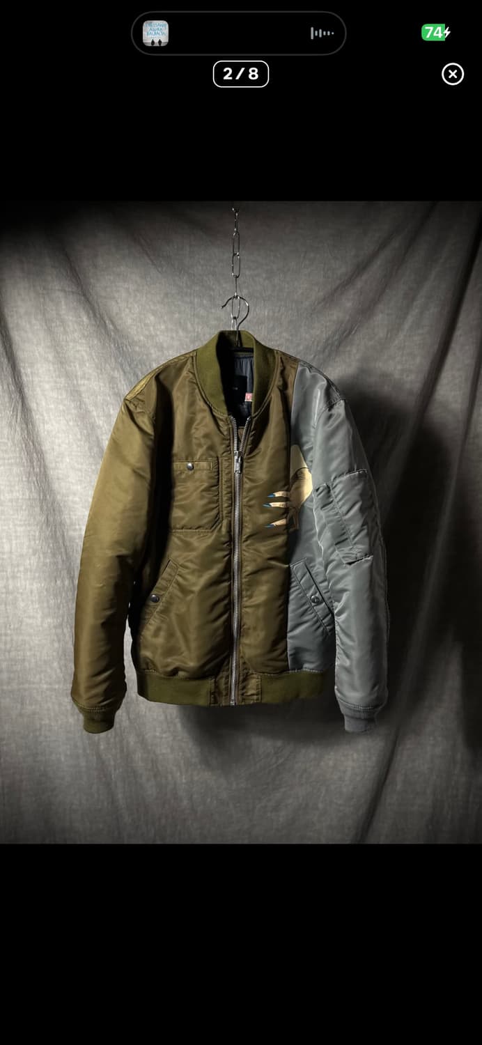 Undercover "The Hand" MA-1 Bomber Jacket 상품이미지2