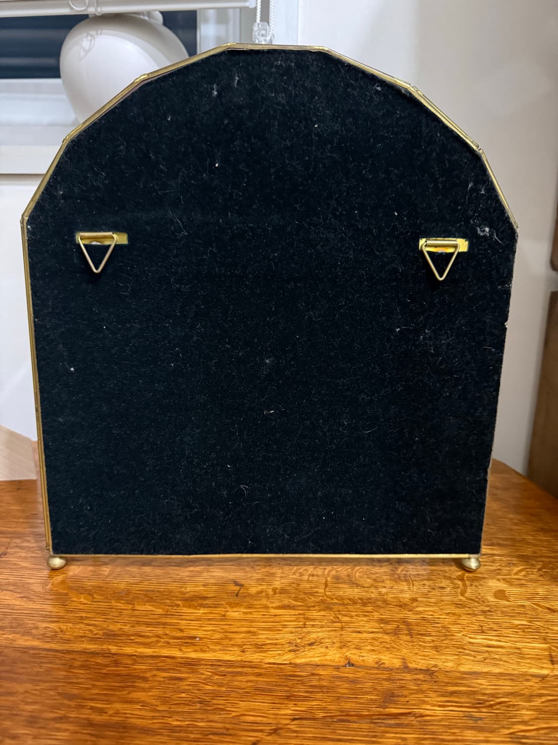 프랑스빈티지 무드의 황동 & 유리 행잉 쇼트린 상품이미지7