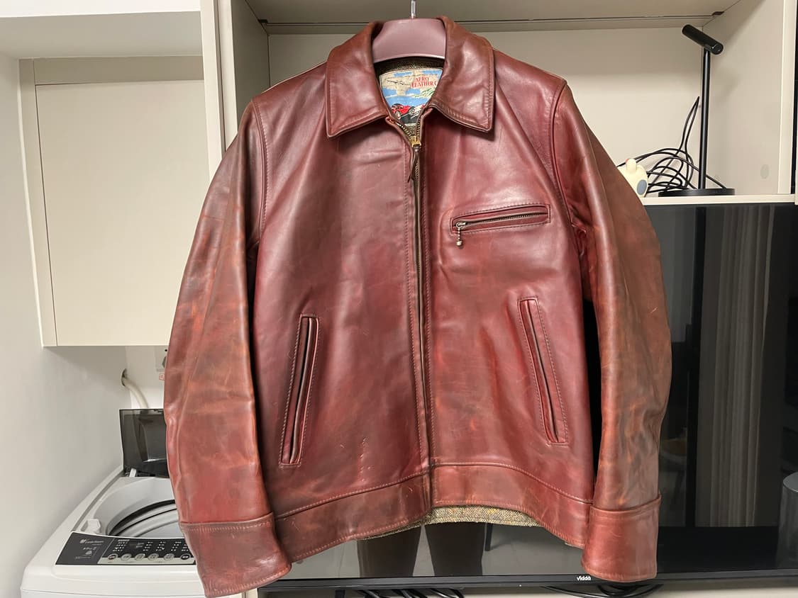 에어로레더 하이웨이맨 40 버건디 크롬악셀 상품이미지1