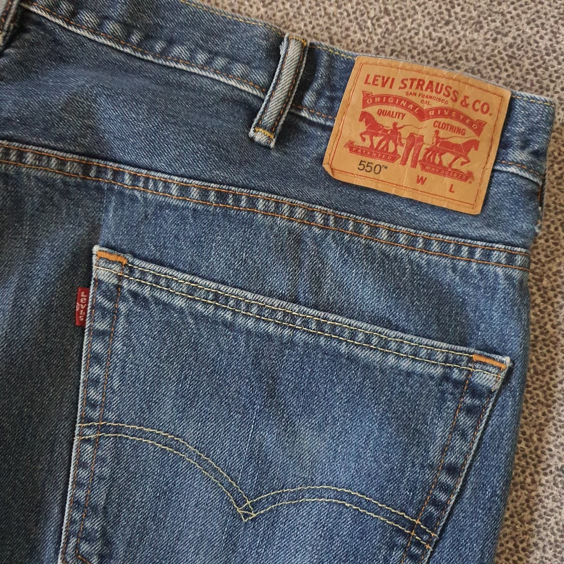 빅사이즈 리바이스 550 빈티지  데님 No.14 상품이미지8