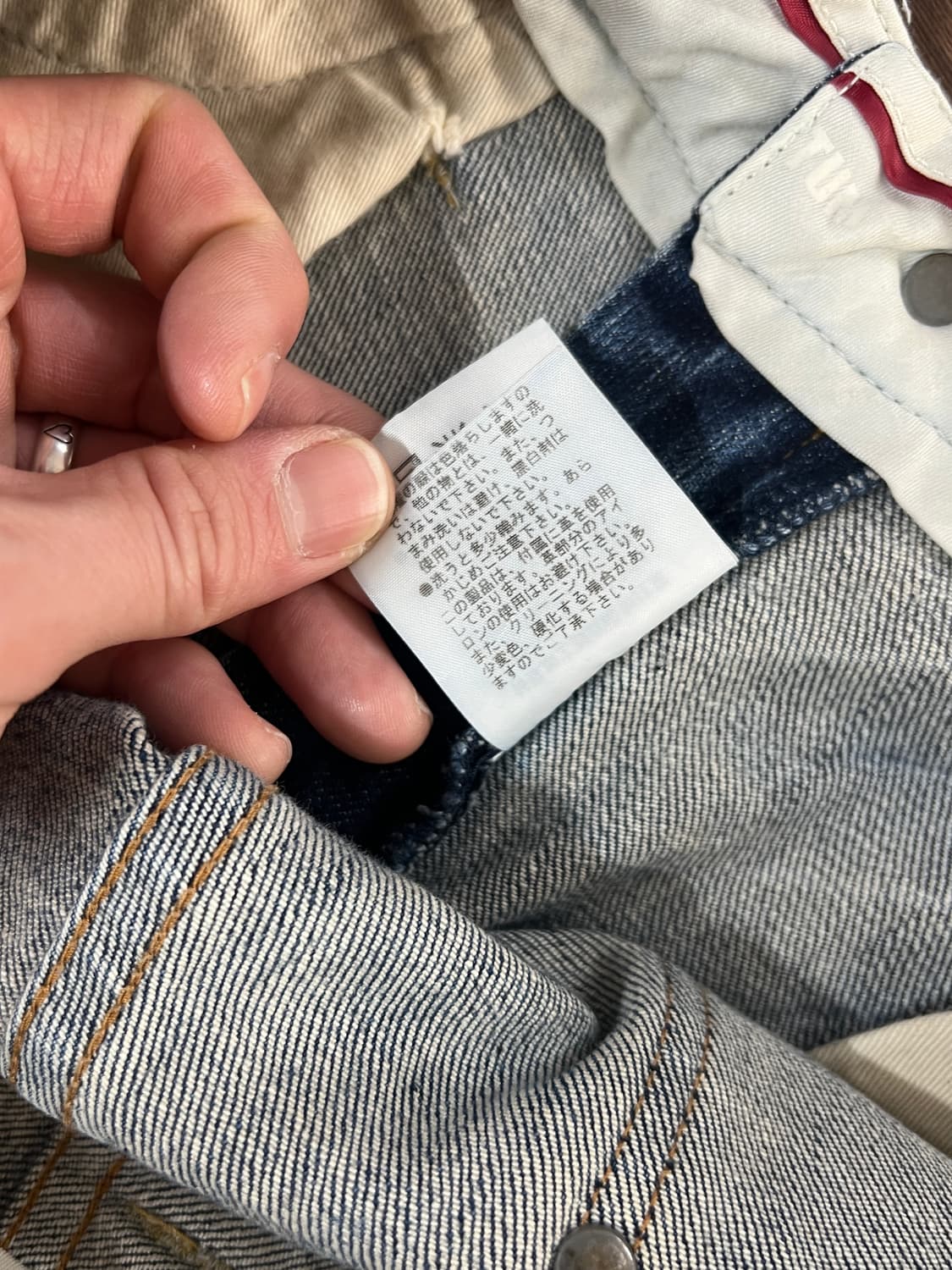 Factotum 팩토튬 젠더리스 나팔핏 부츠컷 데님 팬츠 상품이미지8