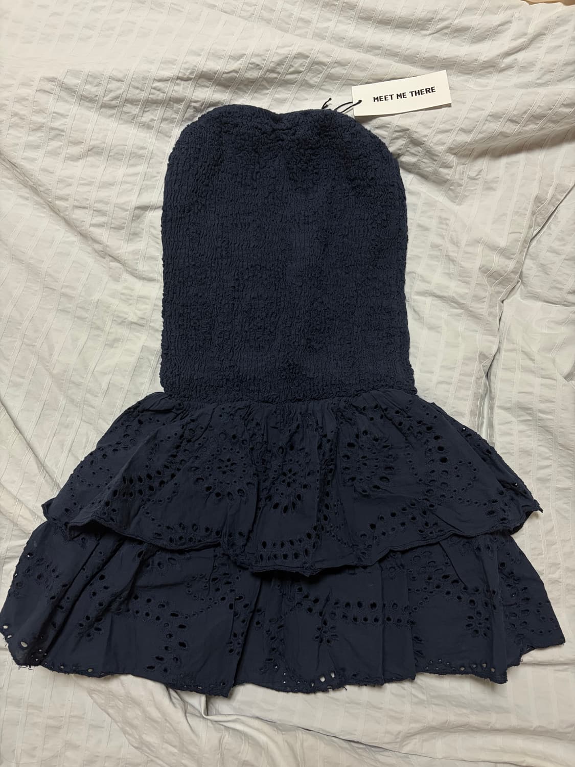 Meet me there night out navy dress 상품이미지3