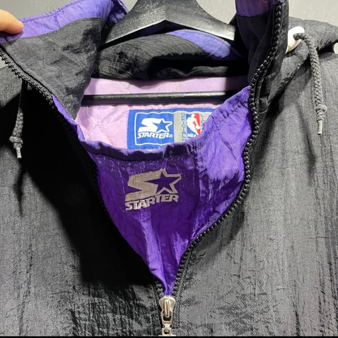 스타터 올드스쿨 NBA LA레이커스 아노락 상품이미지7