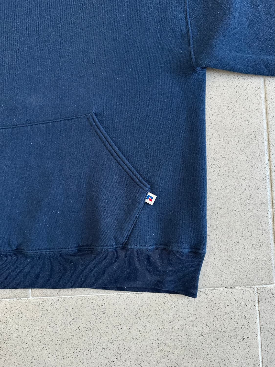 90s 빈티지 러셀 후드 네이비 L 상품이미지3
