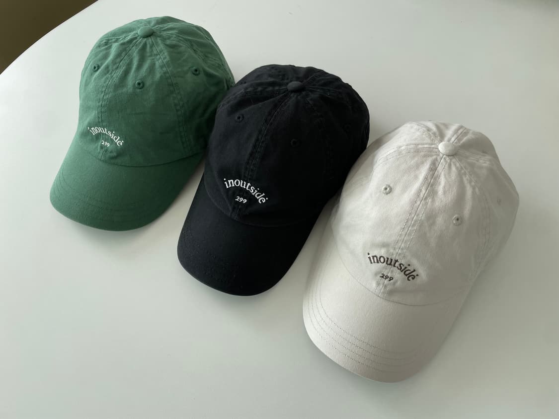 윤그린모자 inoutside 299 볼캡(그린) 상품이미지5