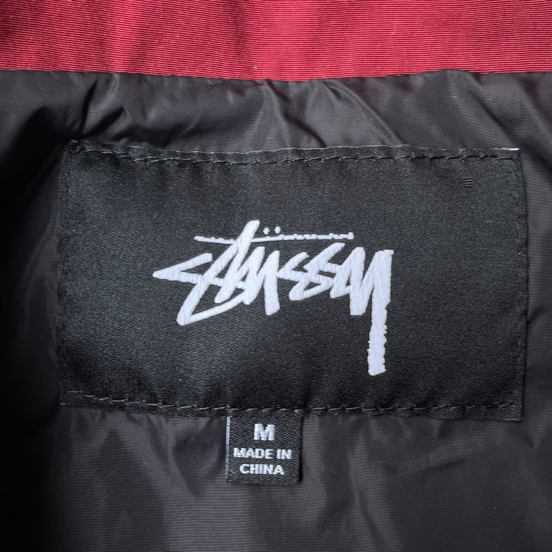 스투시 코치자켓 번트 레드 상품이미지4