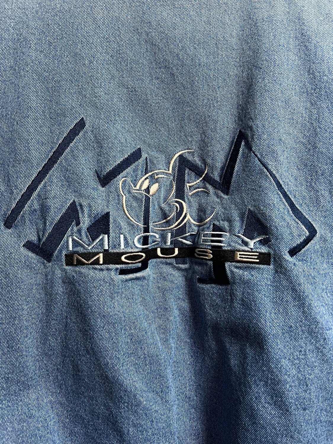 빈티지 디즈니 미키마우스 데님 자켓 상품이미지9