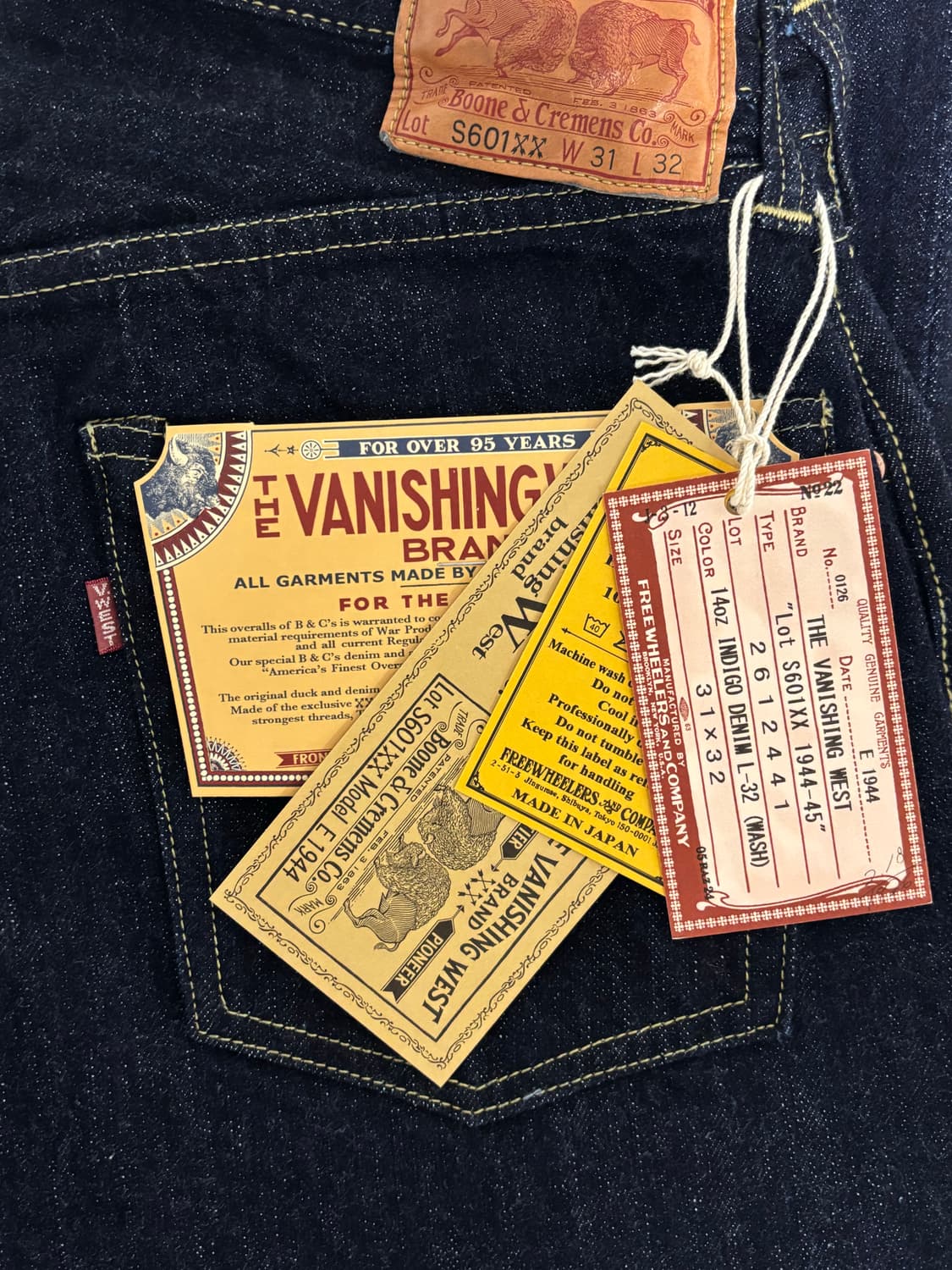 프리휠러스 s601xx 1944-45 31사이즈 32교환 상품이미지2