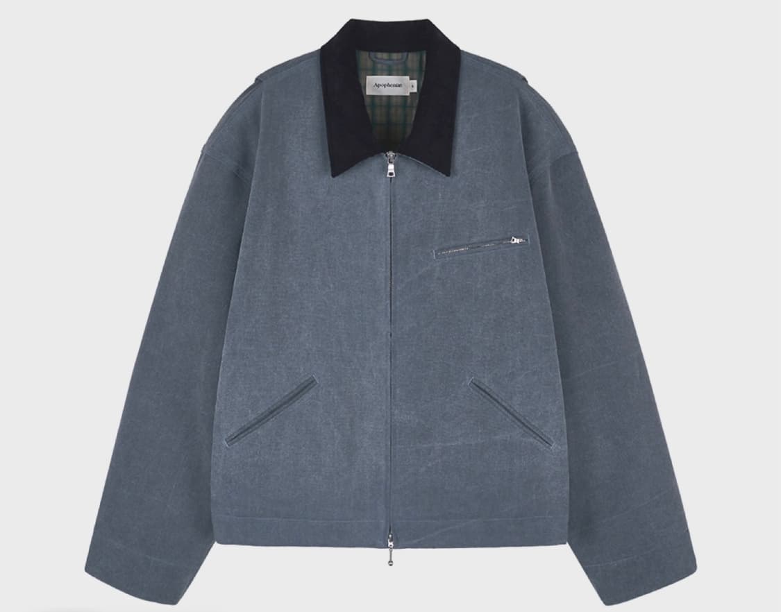 아포페니안 Crafter Padded Jacket_Blueberry 상품이미지1