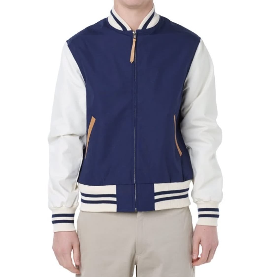 light varsity jacket 후루츠패밀리