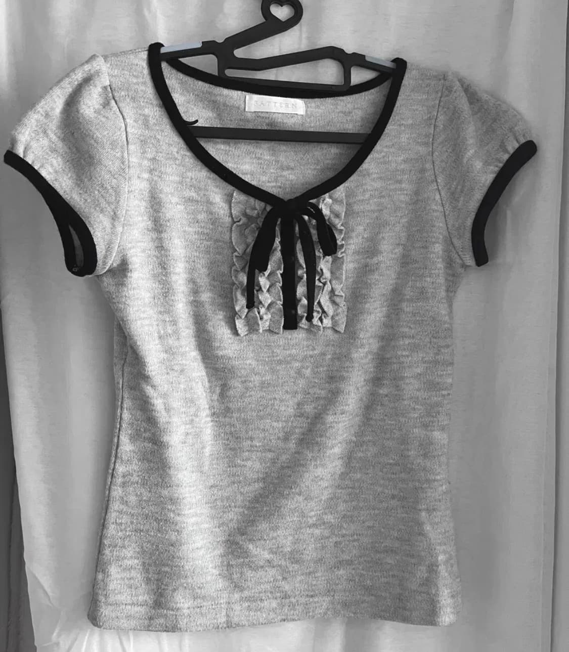 공겜여주 레이스 리본 로걀탑 갸루 히메갸루 stc 진리 빈티지 상품이미지1