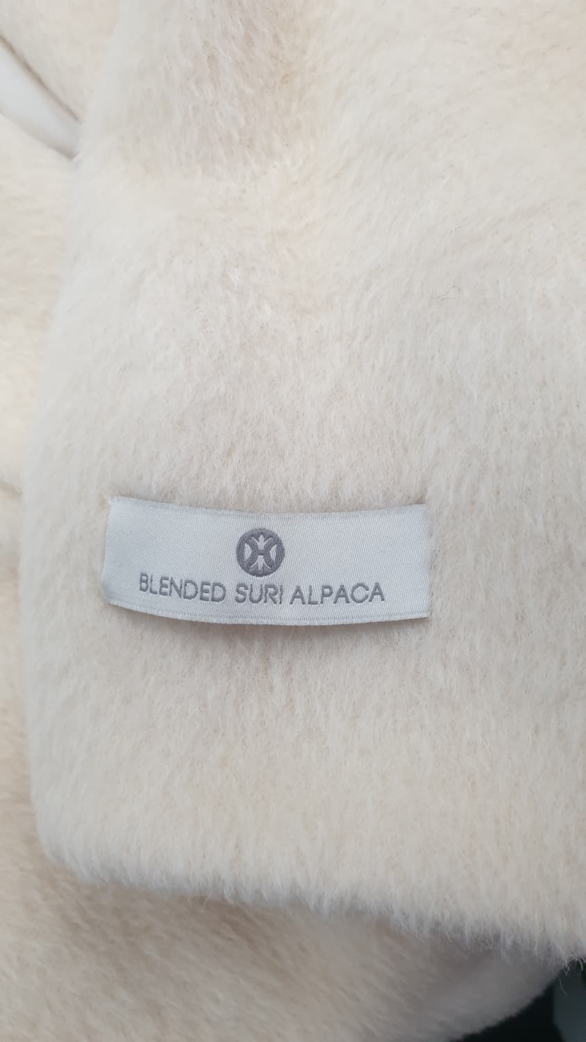 DEWL 아이보리 알파카 코트 M 상품이미지8