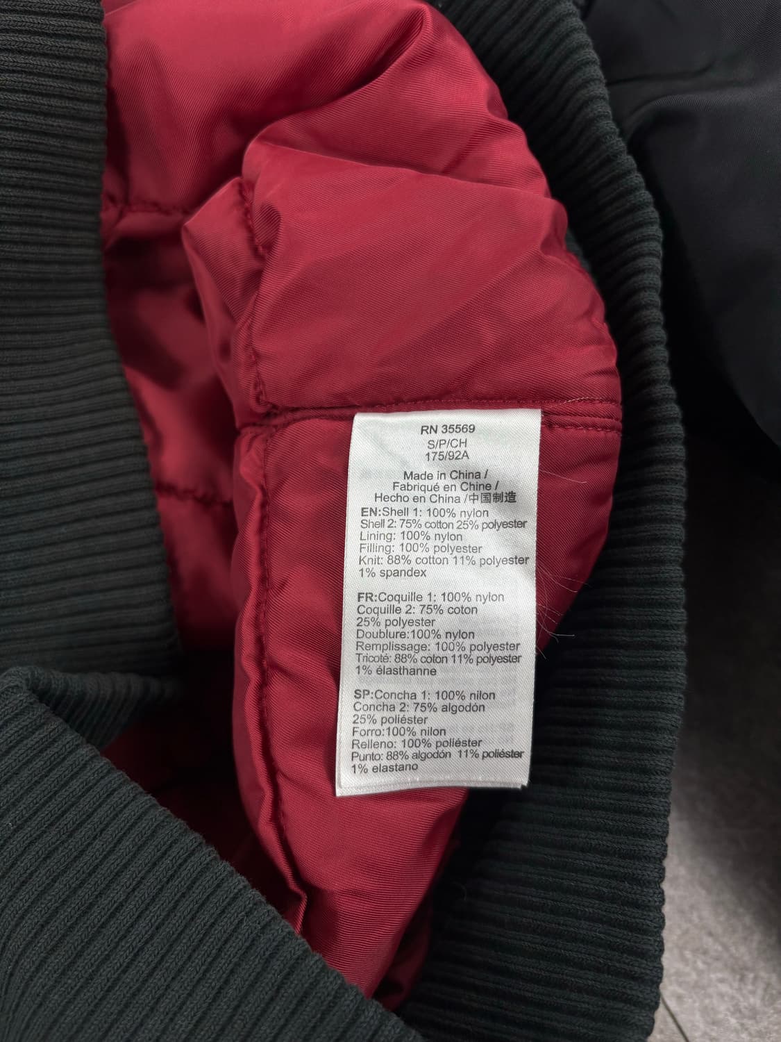 Alpha industries Ma-1 jacket 상품이미지4