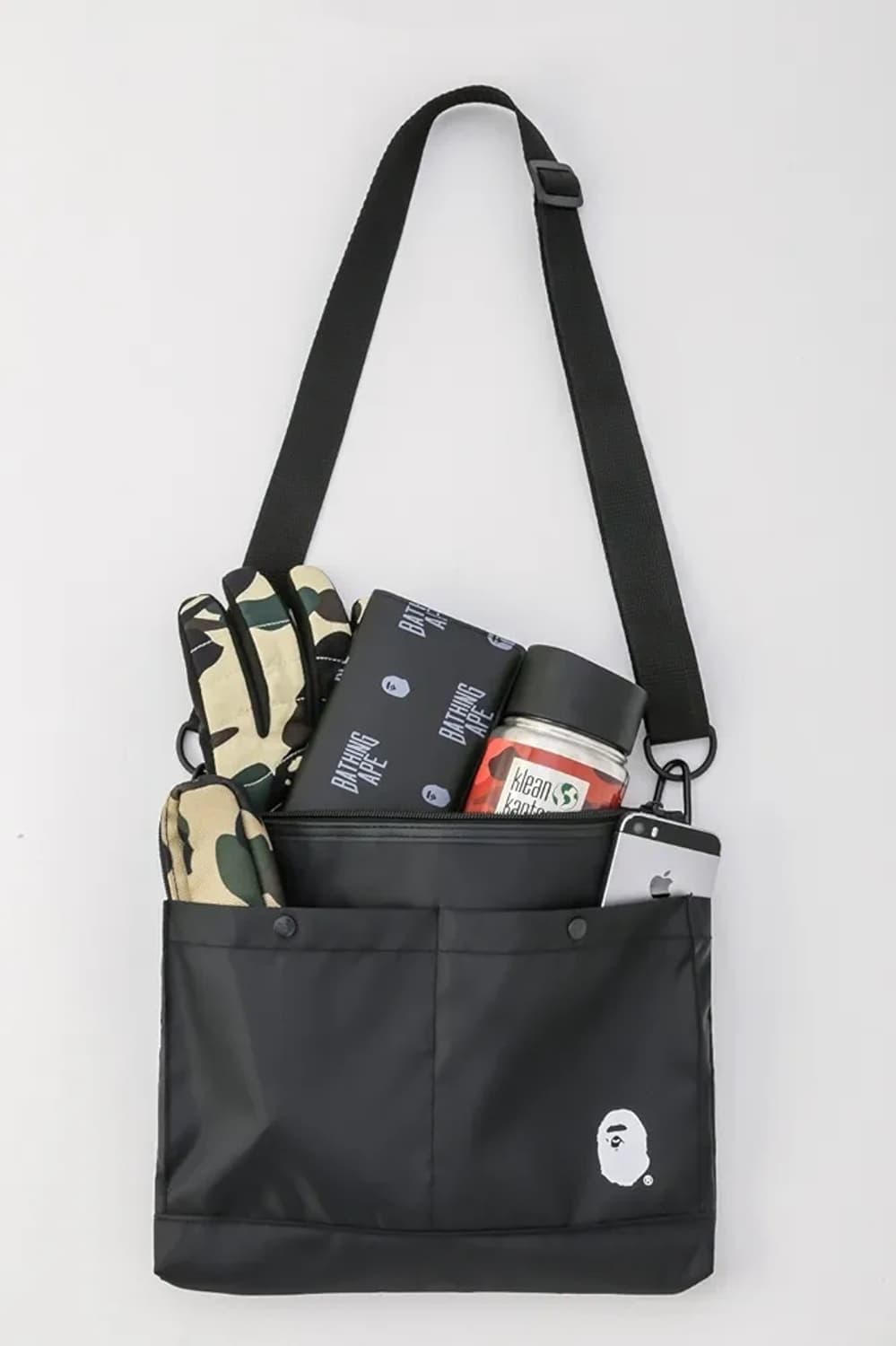 (수수료판매자부담)베이프 잡지부록 미니로고 크로스백 가방 상품이미지4