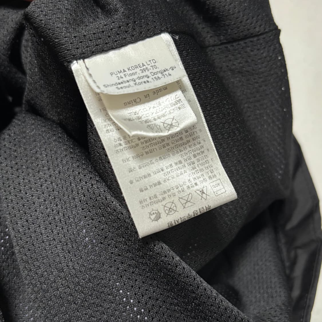 S 푸마 도르트문트 옐로우 라인 블랙 후드 바람막이 상품이미지5