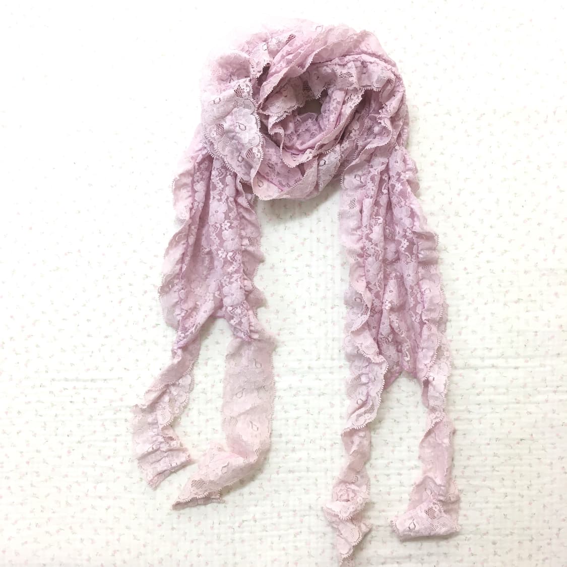 JPN/ 모리걸스카프 하구미스카프 라벤더스카프 봄스카프 상품이미지6