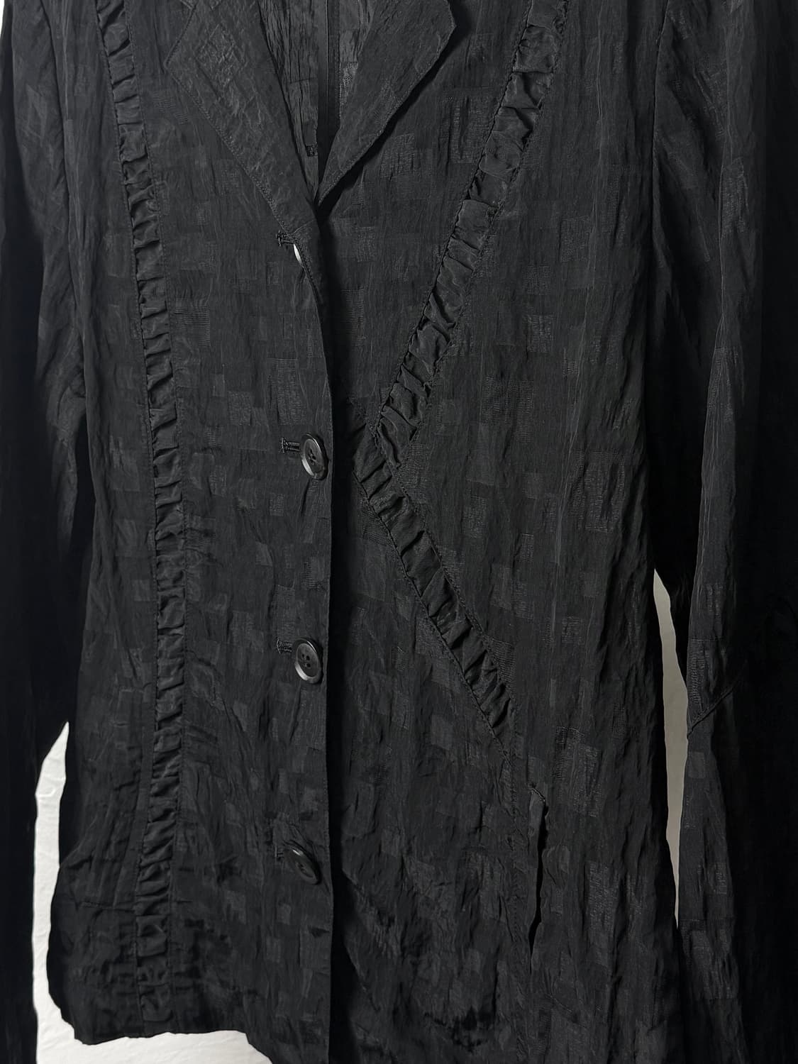 센소유니코 t.b 셔링 자켓 상품이미지3