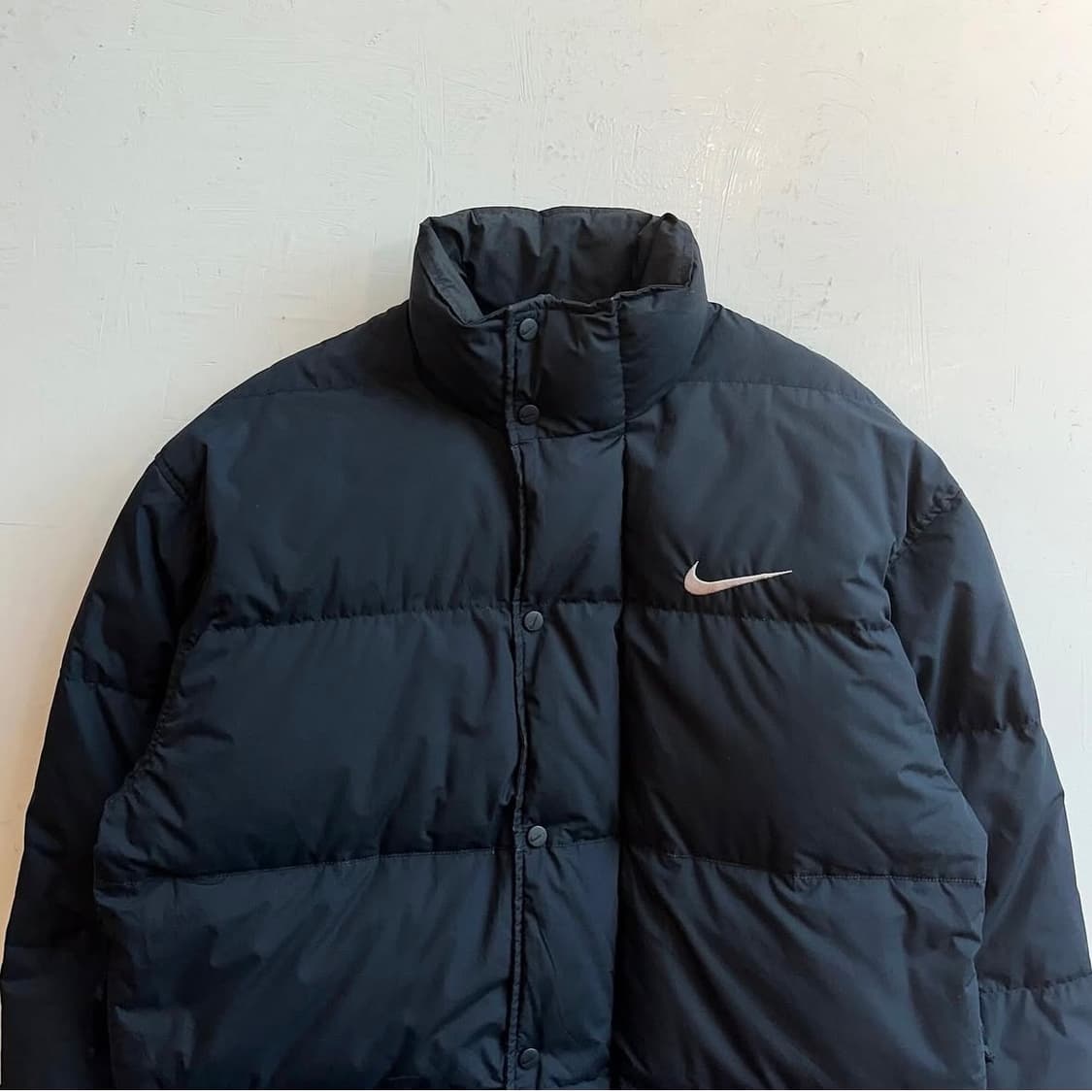 90's 나이키 다운 블랙패딩 상품이미지1