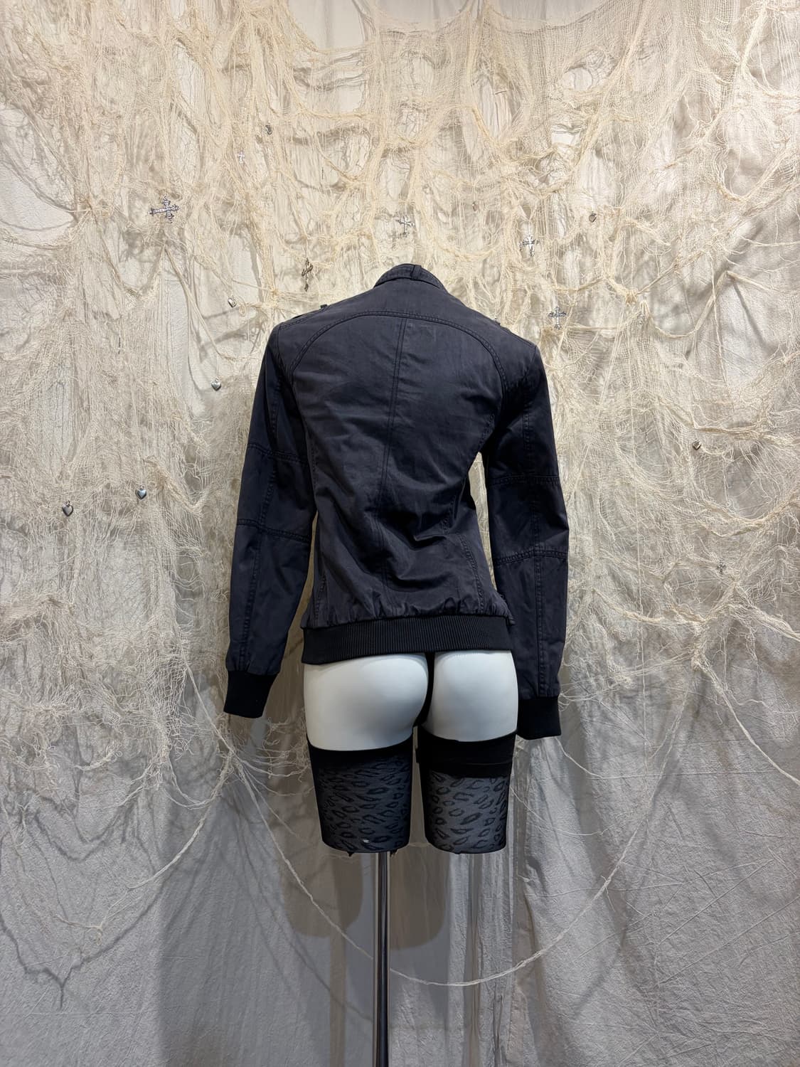 ASK Y2K detail biker jacket  상품이미지5