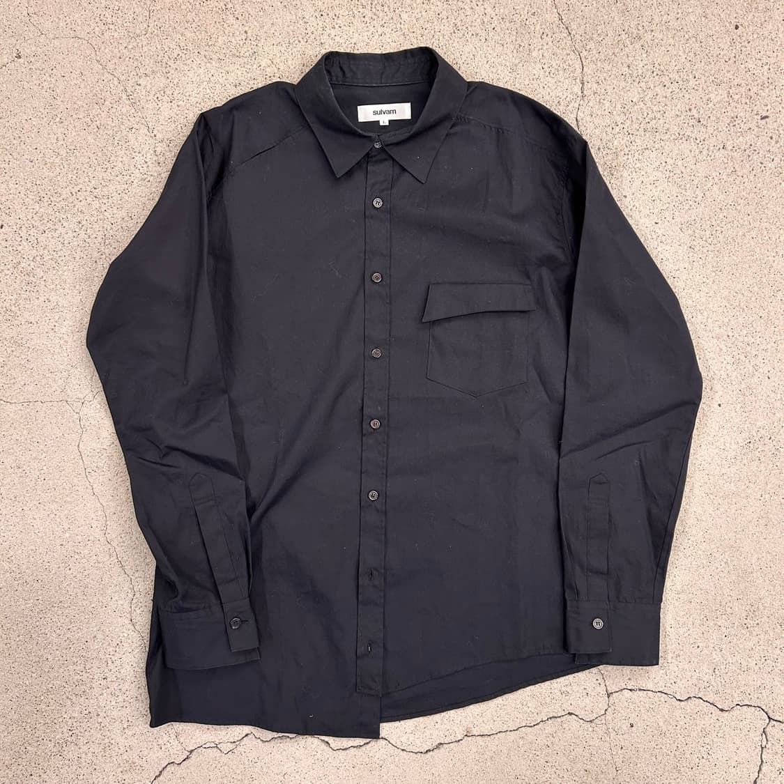SULVAM cutting shirt 상품이미지1