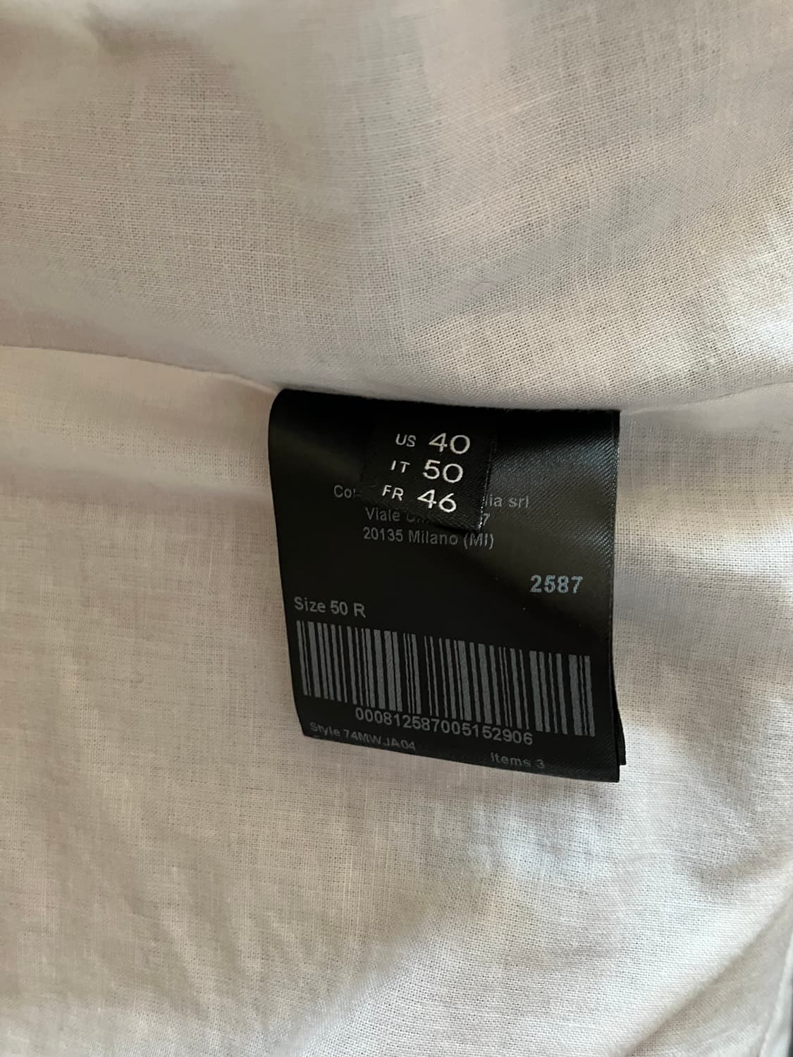 라프시몬스 ck 수트 상품이미지7