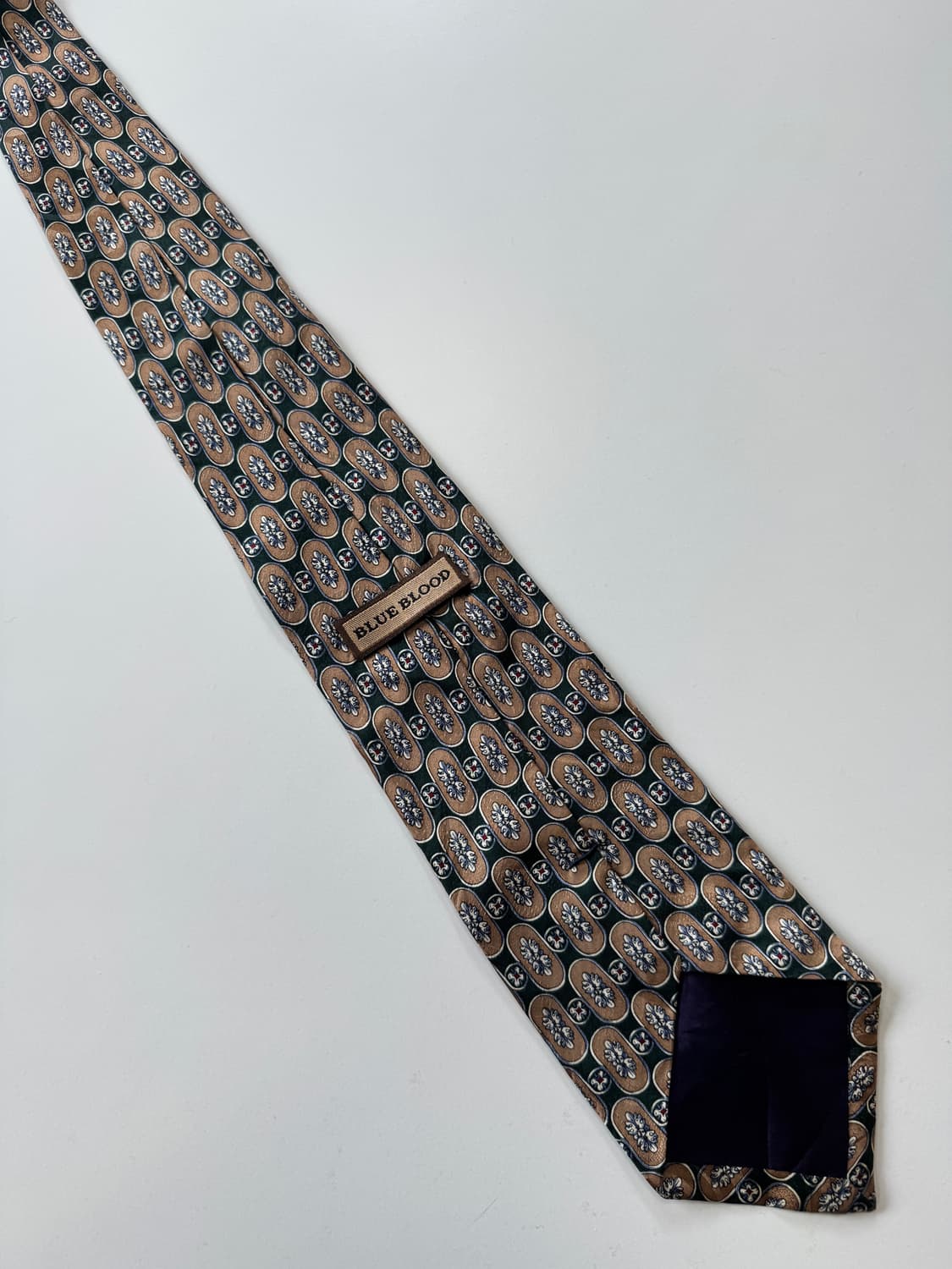 빈티지 실크 넥타이 9.5cm 상품이미지3