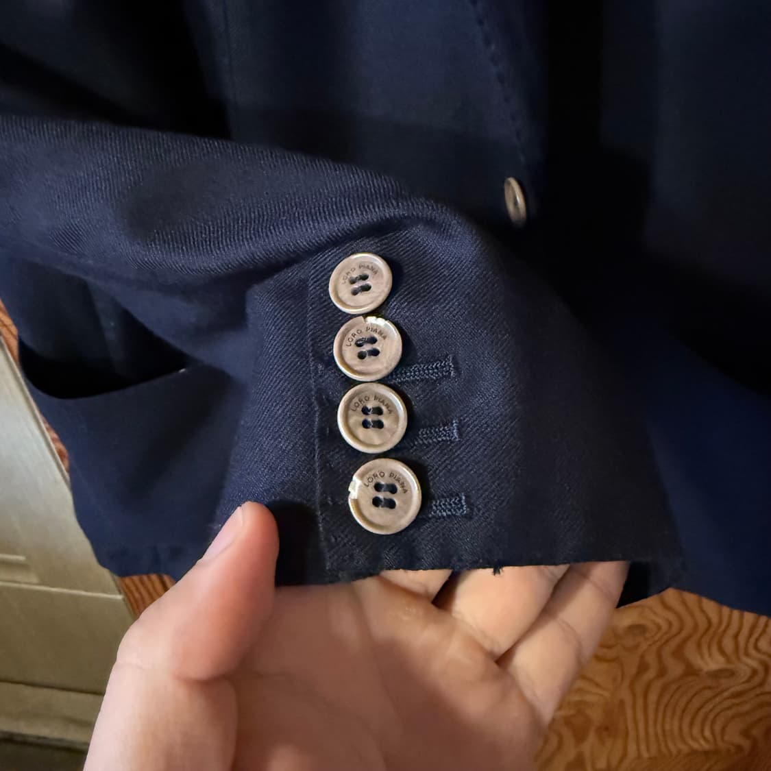 로로피아나 24 f/w 캐시미어 보이저 블레이저 자켓  상품이미지7