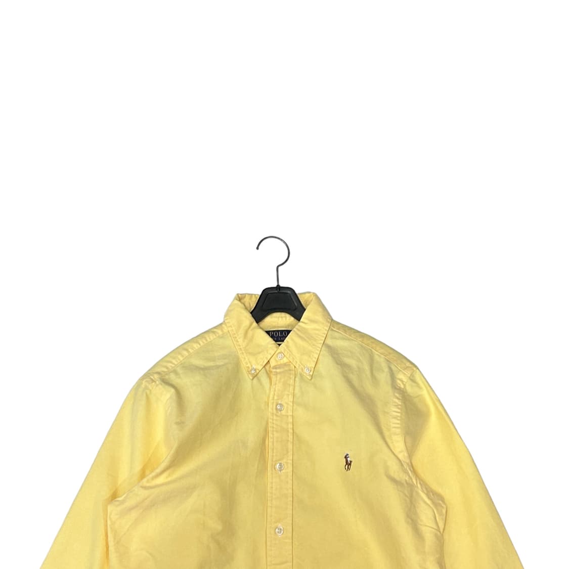 폴로 랄프로렌 신형 QR 노랑 옥스퍼드 셔츠 상품이미지2