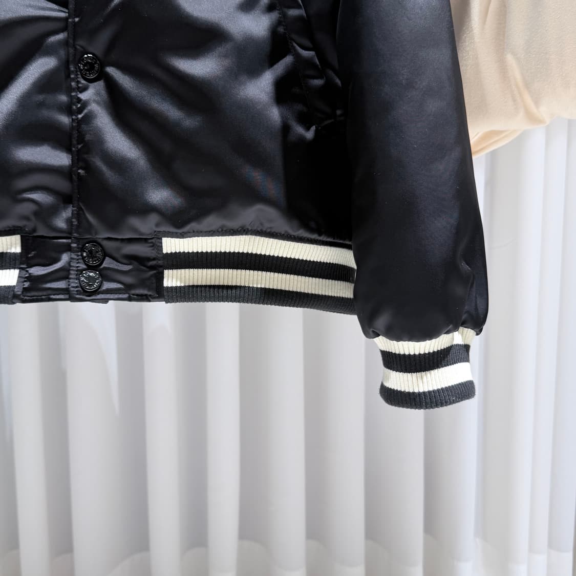 (A+/54) / 루이비통 리버스 베이스볼 퍼렐 블루종 봄버 바시티 자켓 상품이미지4