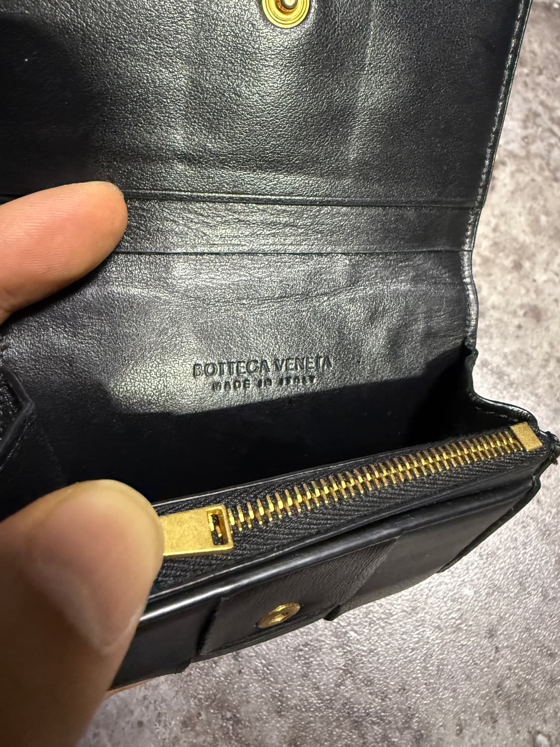 보테가베네타 반지갑 풀박스 상품이미지4