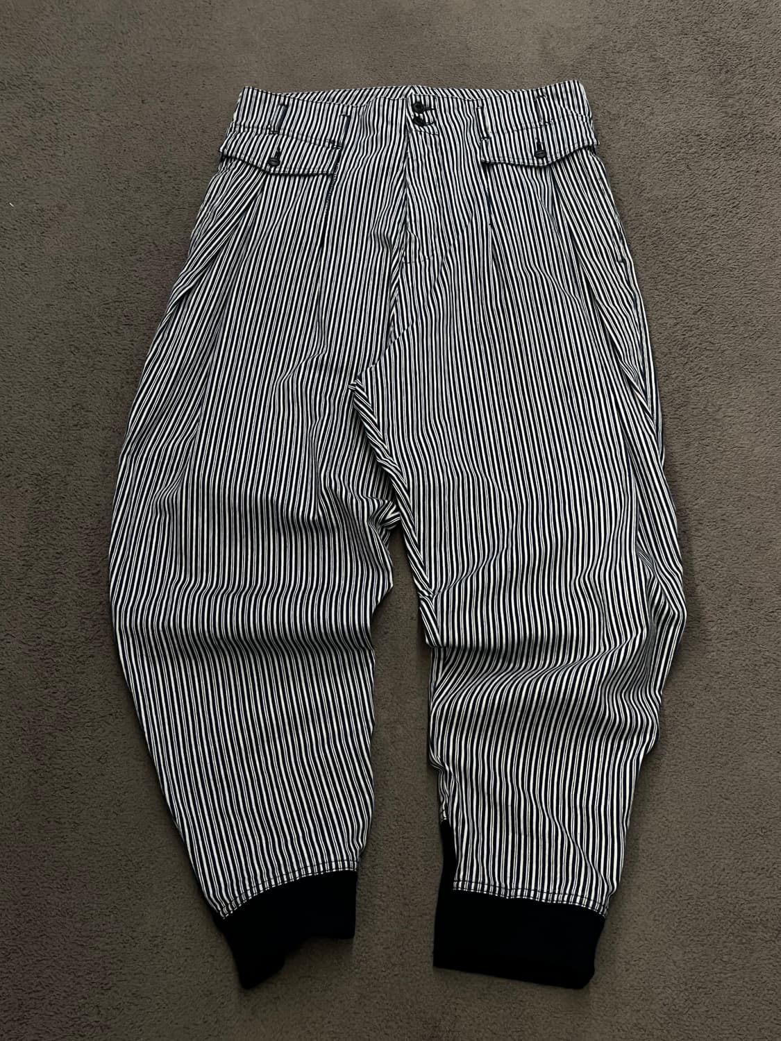 메종 마르지엘라 스트라이프 조거 와이드 팬츠  상품이미지1