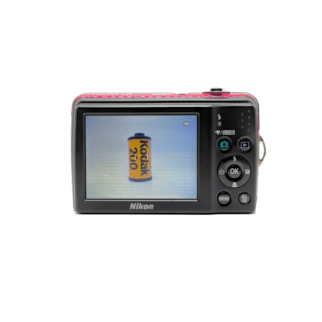 [초보추천!] 니콘 Coolpix L23 버건디 디지털카메라 상품이미지3