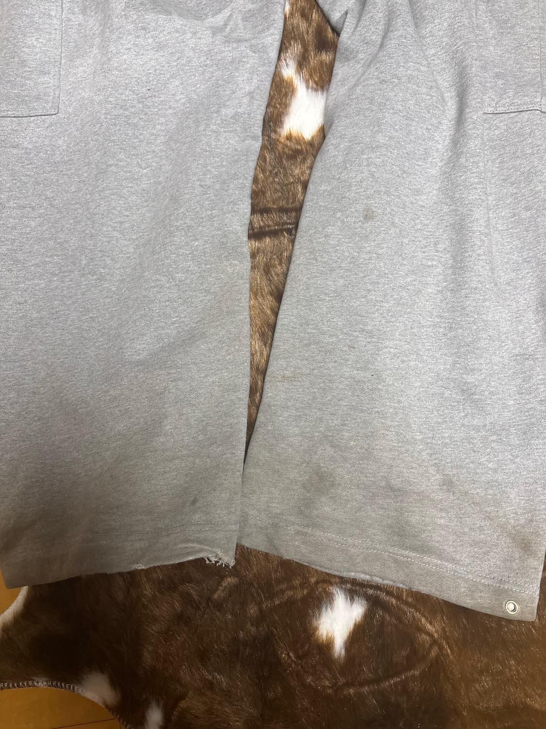 pro club 카고 스웻팬츠 그레이L 상품이미지5