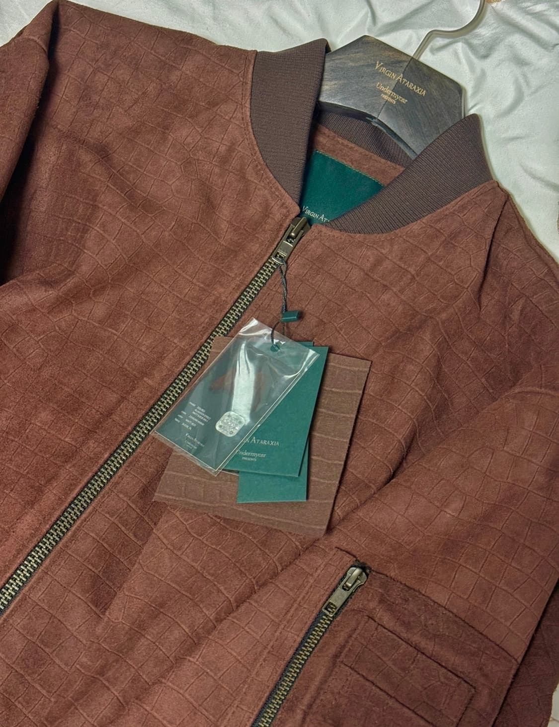 언더마이카 25SS RED ALLIGATOR SUEDE MA-1 1siz 상품이미지8