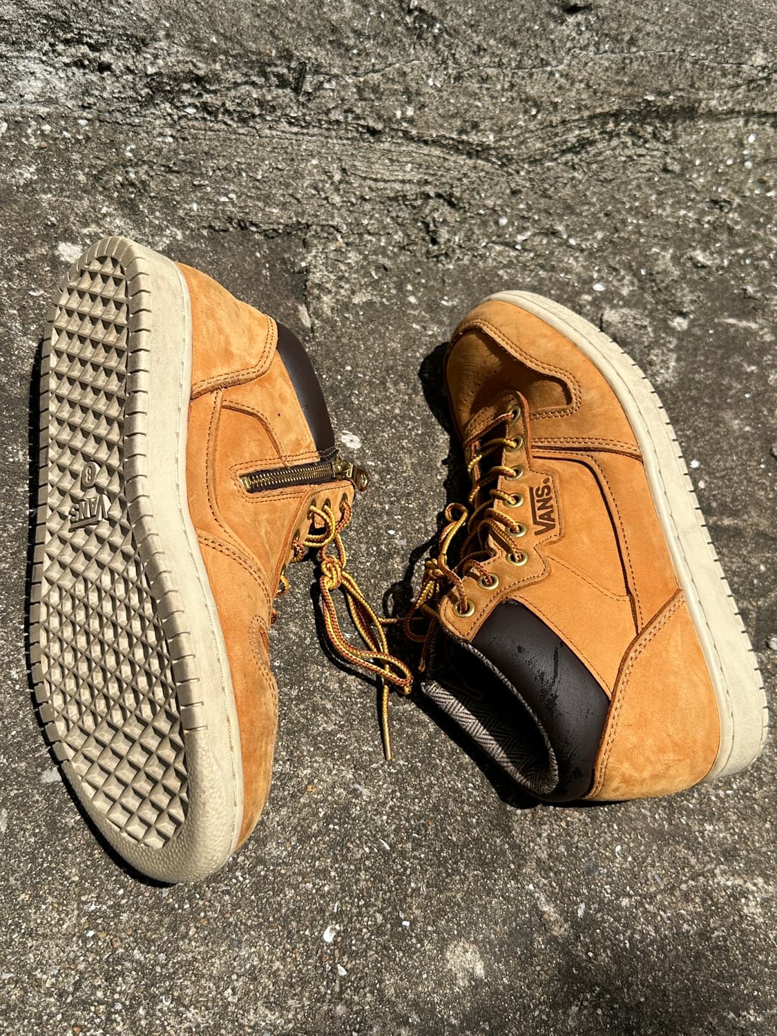 Vans 트레킹화 레더 브라운 부츠 상품이미지2