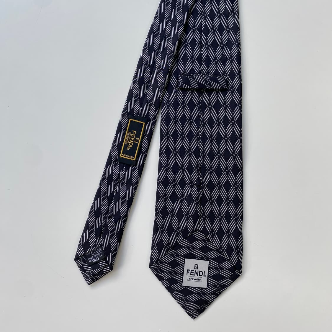 (새상품급)펜디 FF모노그램 FENDI 명품 정품넥타이 상품이미지3