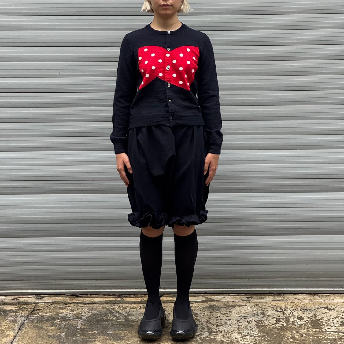 Ruffle Dark Navy Pants Shorts 상품이미지6